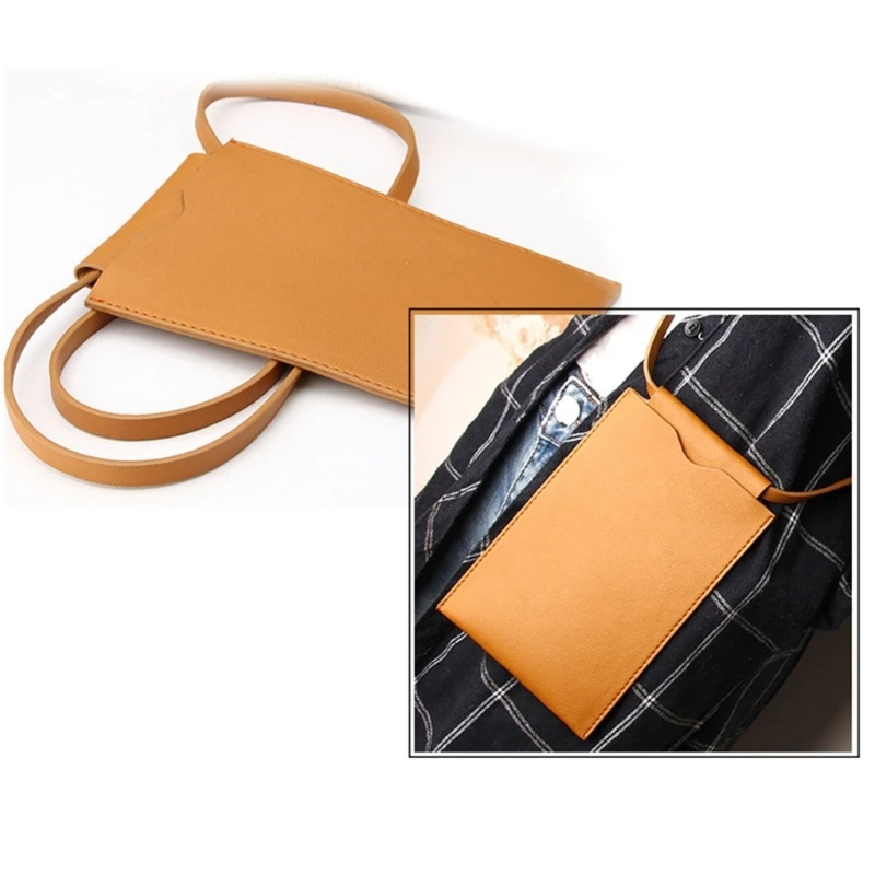 Conveniente moderno saco crossbody ombro único sacos telefone couro PU para entusiastas esportes