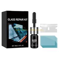 E21C Car Windshield Cracked Repair Fluid 3ml Glass Nanos Repair Tool Crack