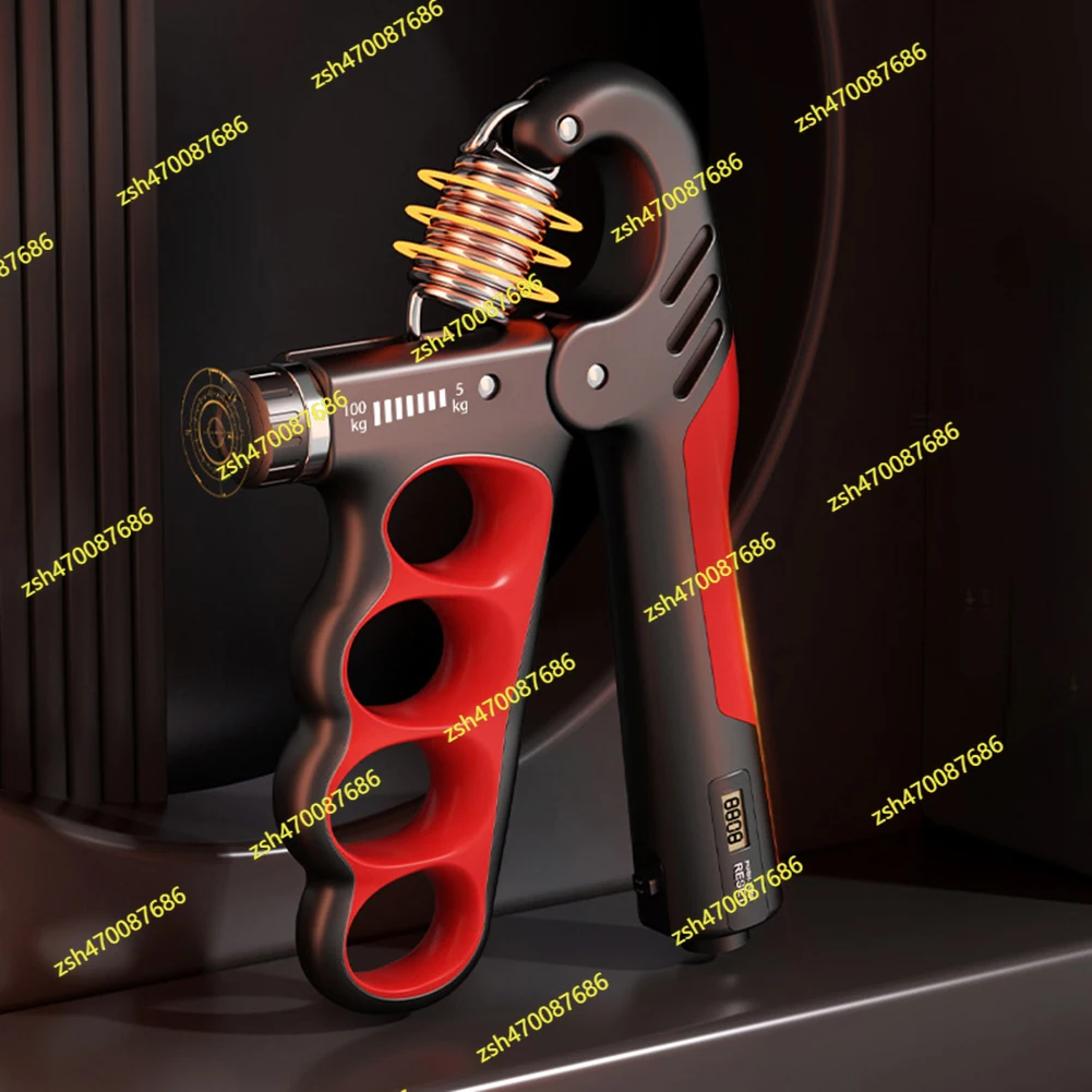 

Тренажер для силы захвата 5-120 кг, расширитель запястья, регулируемый сопротивление, тренажер для пальцев, умный счетный захват для рук для наращивания мышц