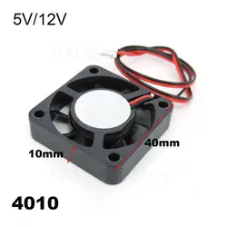 DC 5V 12V 4010 40x40x10MM Cooling Fan Centrifugal Turbine Blower oil Fluid Bearing 7500RPM for 3D Printer J17