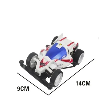 AA 1/32 미니 4WD 자동차 투명 클리어 바디, T5 섀시, 조립되지 않은 황제, 댄싱 인형, 캐논볼, 버닝 썬, 슈팅 스타 포함