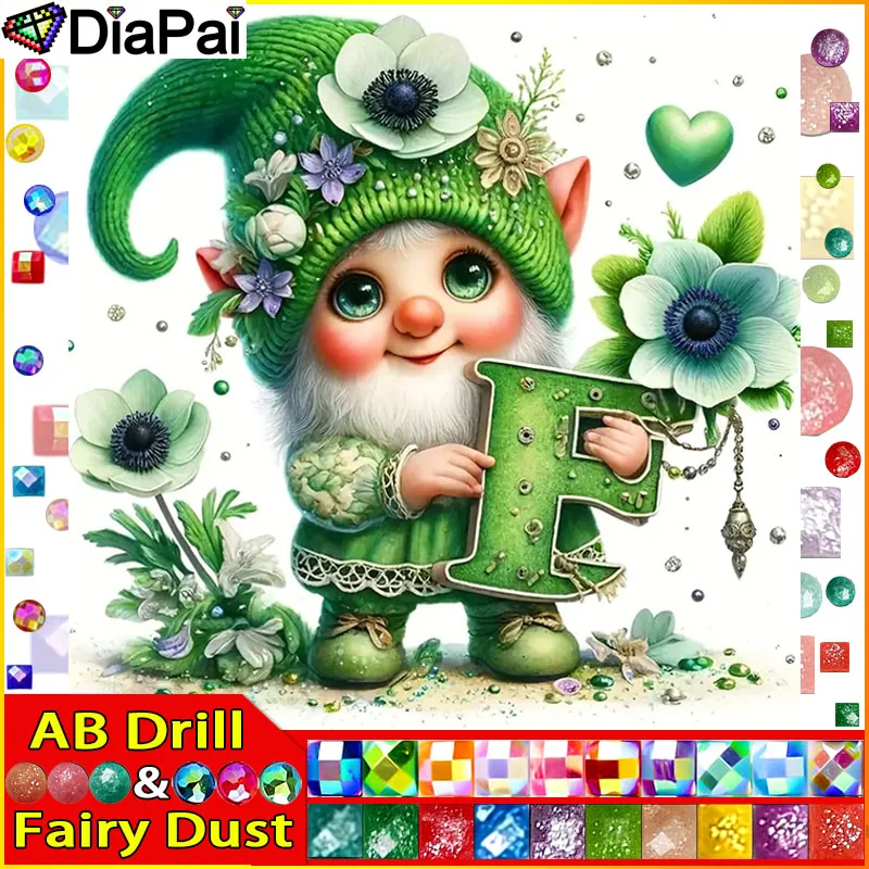 DIAPAI Fairy Dust AB 5d Diamond Painting Full Square/Round 