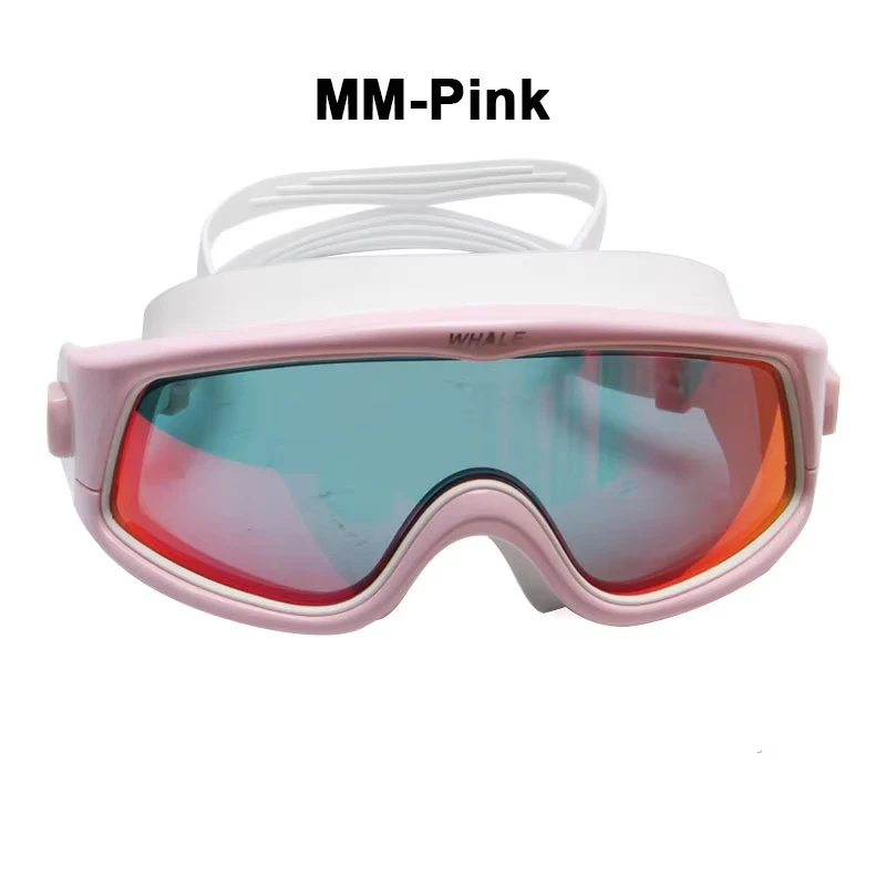 

Big Frame Mirrored/Clear Lens Comfortable Silicone Swim Glasses Waterproof Anti-Fog Lens Men Women Swimming Goggles Swim Eyewear