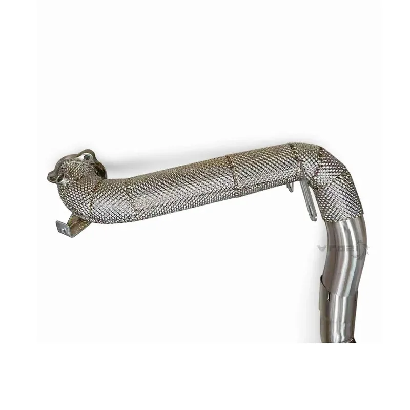 Для Mercedes Benz A180 A200 1.6T W176 2012-2018Высококачественная выхлопная труба из нержавеющей стали, каталитический преобразователь, мощность головки автомобиля