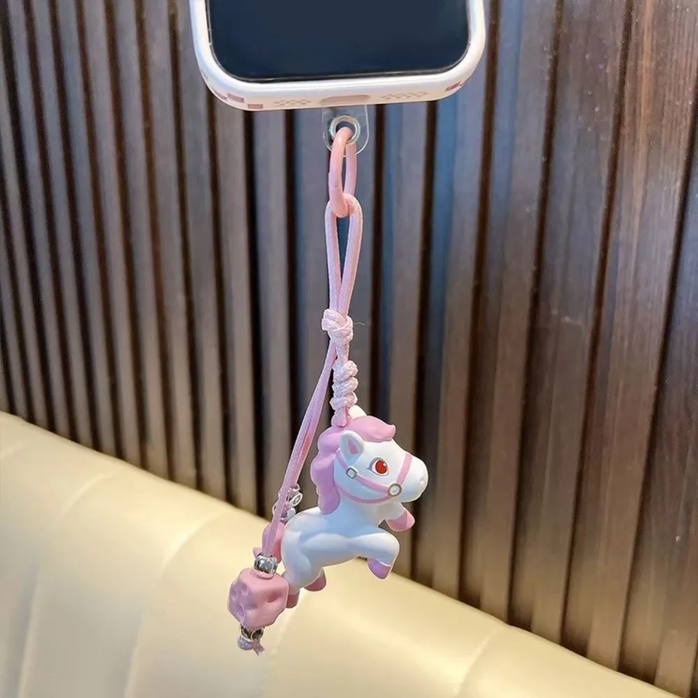 New Small Horse Keychain Exquisite Cute Pony Key Chain Car Key Pendants Gift