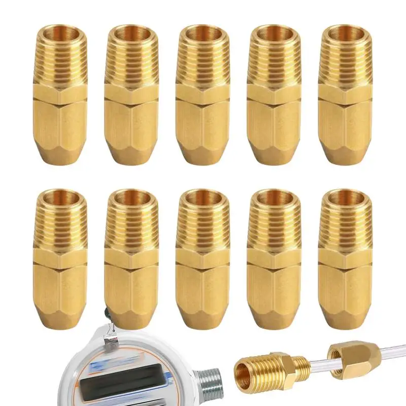 

Solid Brass Quick Connect Set 1/4Npt Air Tool Parts Accessories Air Hose Fittings With High Reliability High Strength For Home