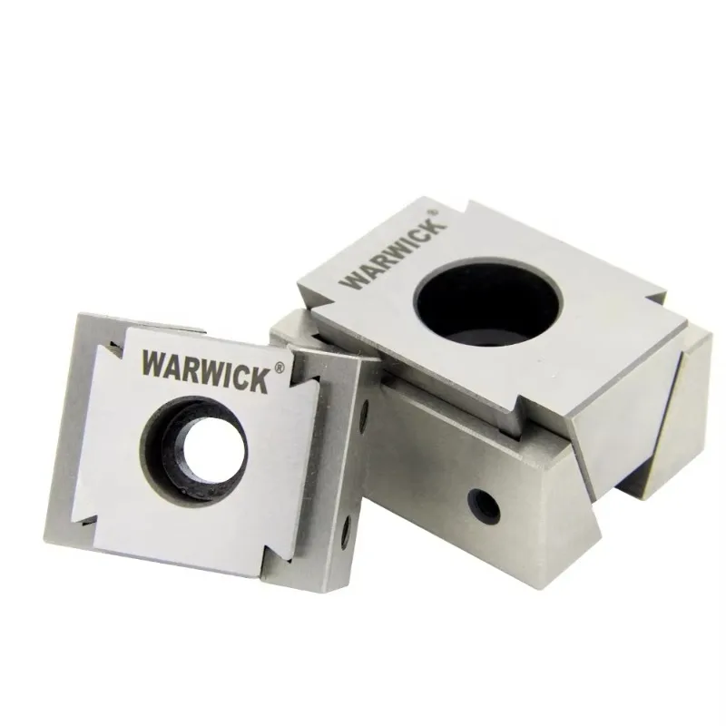 Nuovo prodotto Ganasce lisce MINI Ok Morsetti a cuneo Morsa singola modulare di precisione per lavorazione industriale CNC