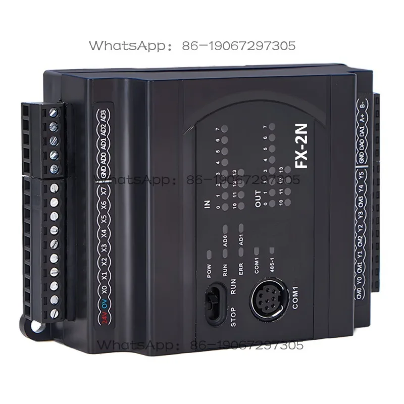 FX2N Industrial Control Board Programmable Controller Relay Pulse Analog 485 Amplification Weighing