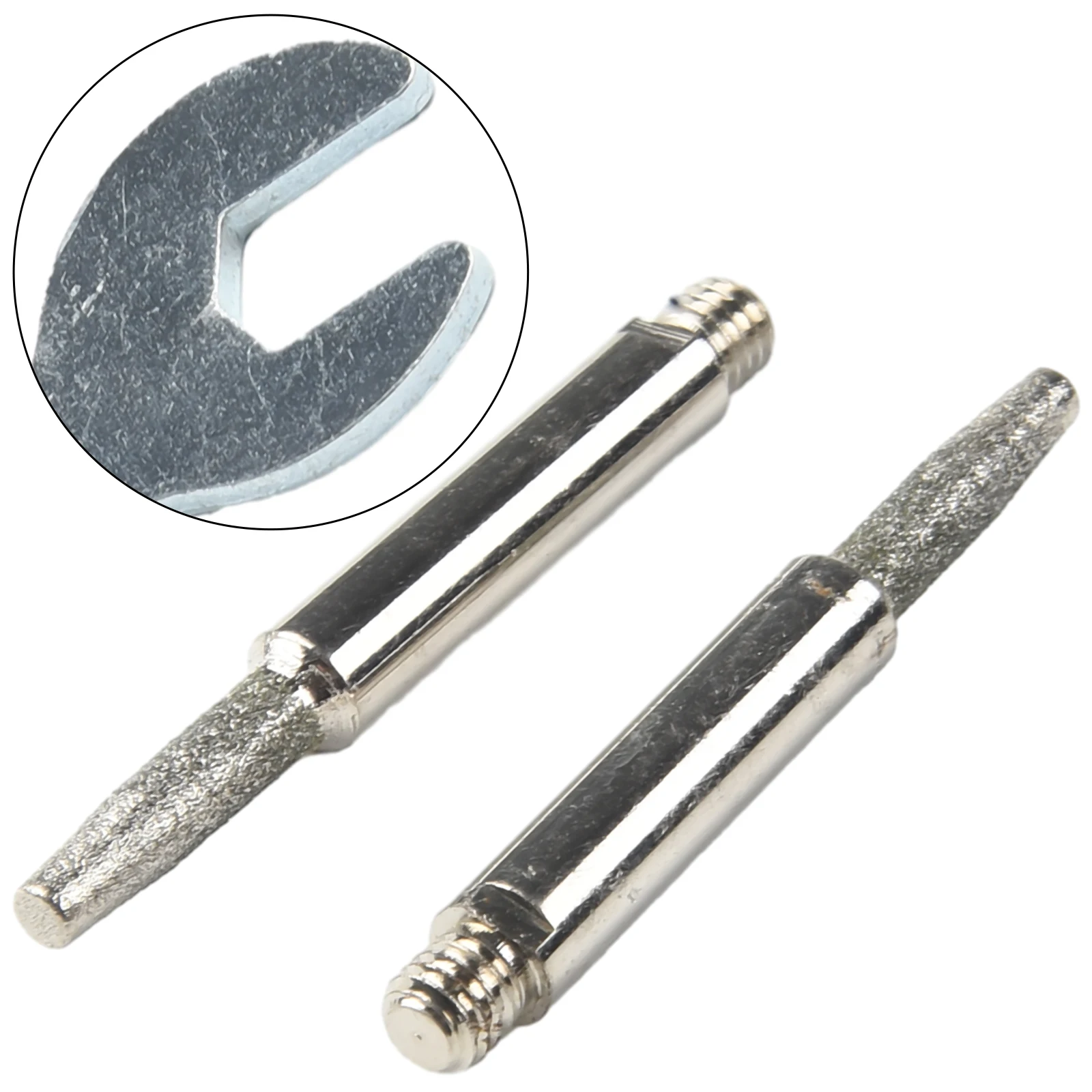 Chainsaw Sharpener Parts Diamond Coated Grinding Head Cylindrical Burr 4 5 6mm Herramientas Para Carpinteria En Madera Lixadeira