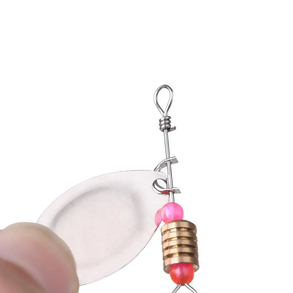 Hot 4 Size Easy-Spin Clevises U- Shaped DIY Fishing Lures Accessories Sliver/Gold Durable fishingSpinner