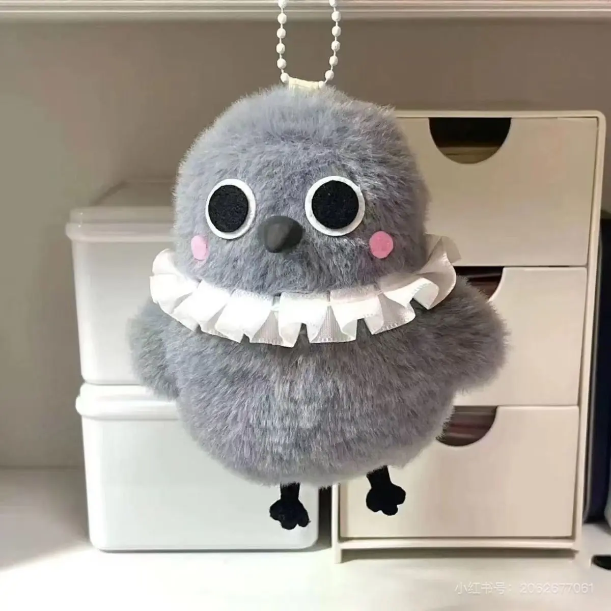 

Game Love And Deepspace Sylus Crow Cosplay Key Pendant DIY Plush Keychains Ornament Halloween Party Decor Costume Accessory