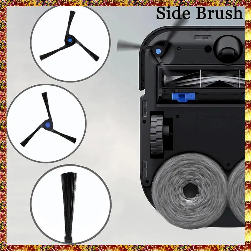 

1Set Replacement Accessories Kit For Ecovacs Deebot X2 / X2 Omni / X2 Pro / DEX86 Vacuum Cleaner Replacement Parts, Main Brush