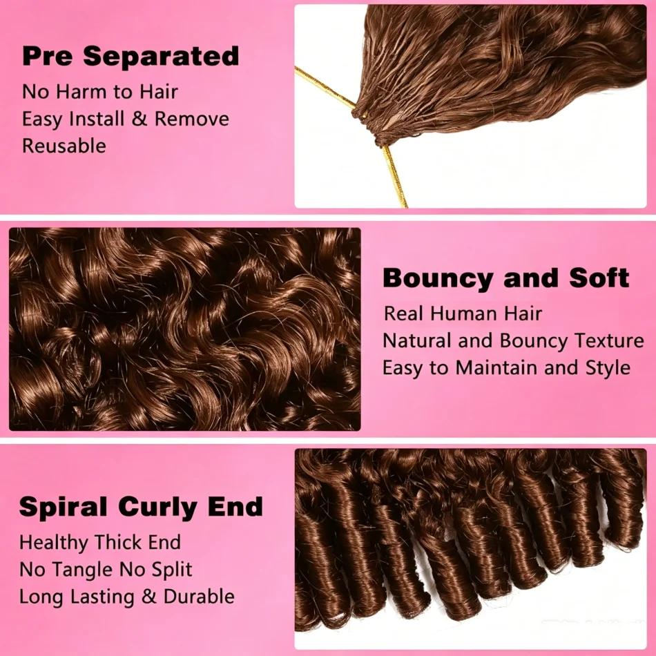 Rambut Crochet Bulu Keriting B - Feather Hair Extension ulasan dan harga