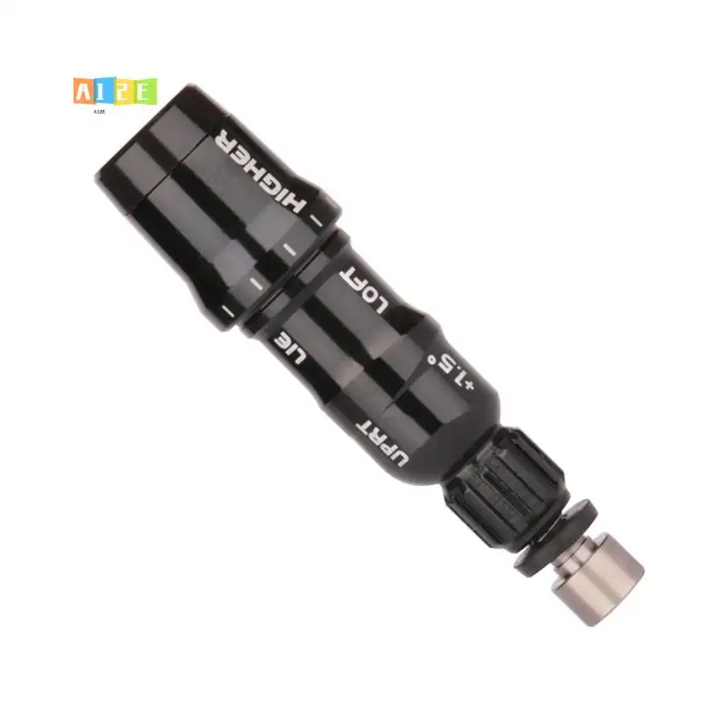 

A12E-черная переходная втулка вала для гольфа из алюминиевого сплава, переходная втулка для вала для гольфа для Taylormade Hybrid UT Rescue M2M3M4M5