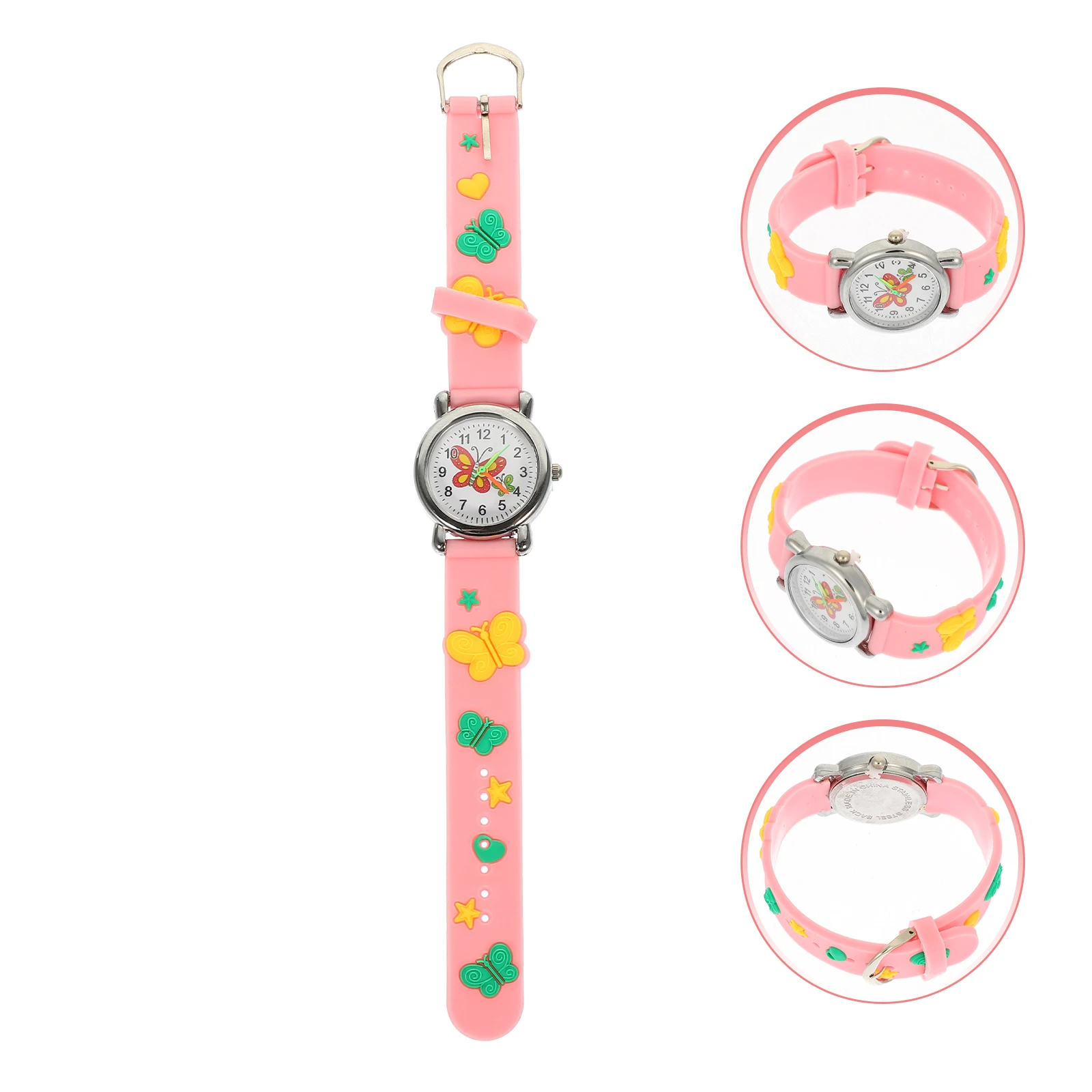 Butterfly Pattern Watch Decorate Watches for Portable Glass