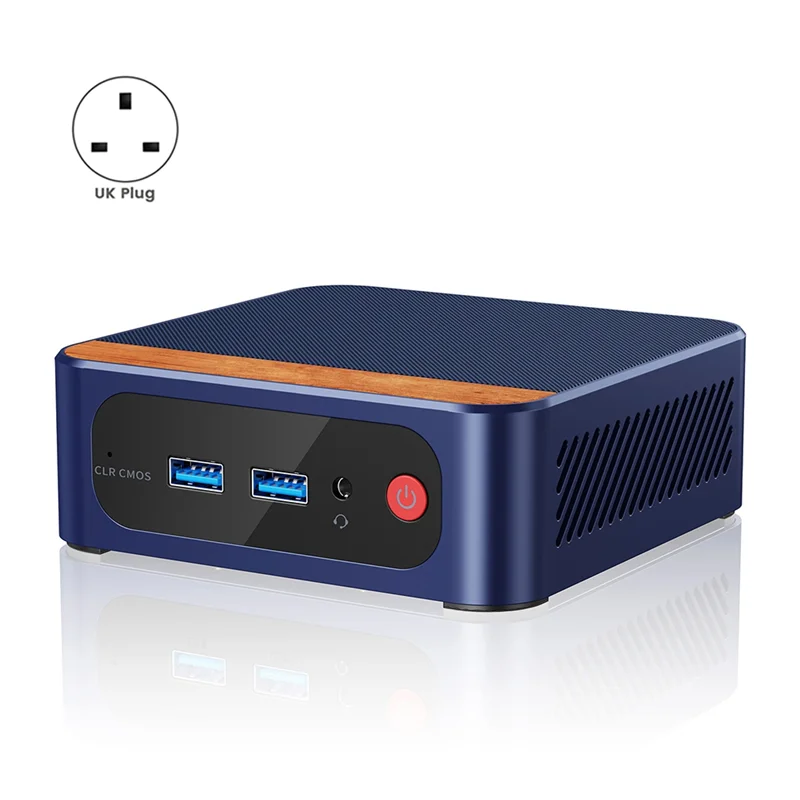 -ESTR N150 كمبيوتر صغير 4K DDR4 3200Mhz 16GB RAM لـ Win11 Pro WIFI BT كمبيوتر ألعاب مكتبي المملكة المتحدة التوصيل