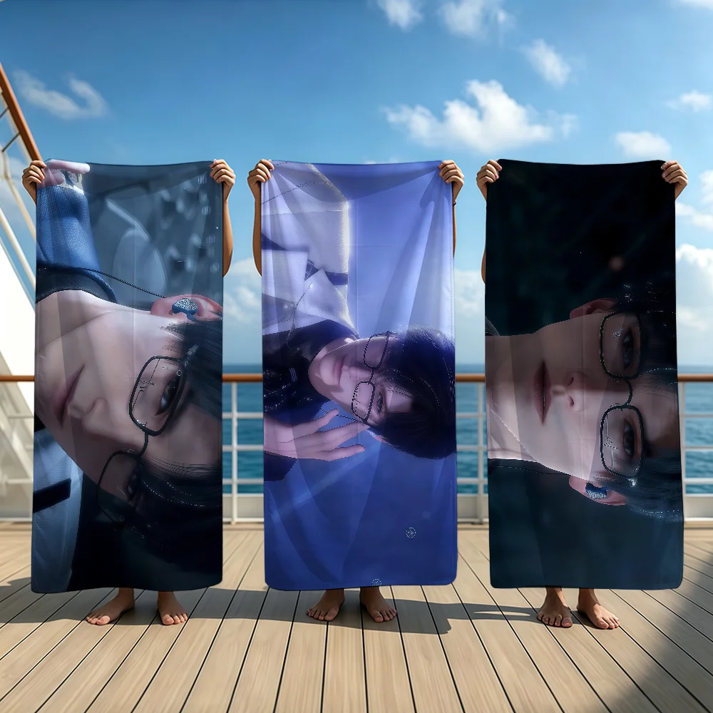 Game Love And Deepspace Cool Towel Beach Oversized Soft Ultra Absorbent Quick Drying Large Pool Travel Camping Bathroom