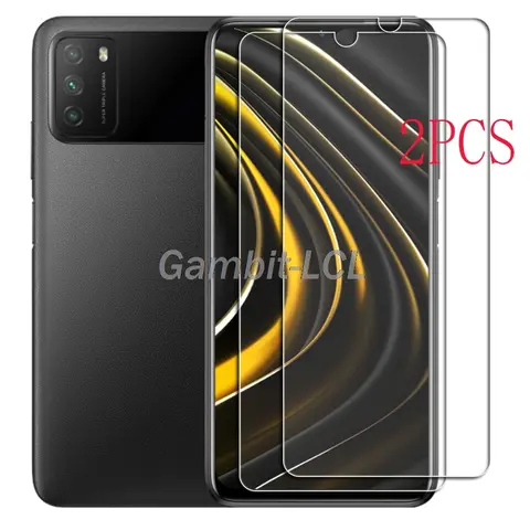 For Xiaomi Poco M3 Tempered Glass Protective ON M2010J19CG 6.53INCH Screen Protector Phone Cover  Film