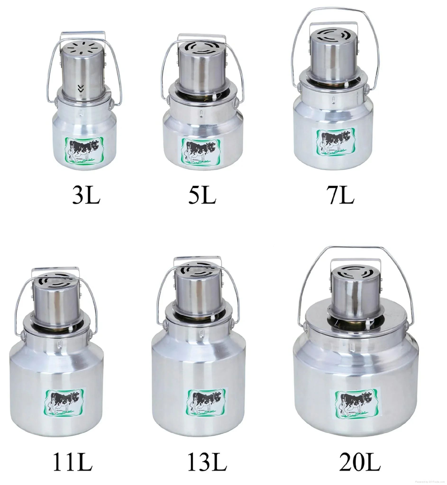 For 3L-30L Electric Milk Mixer Aluminum Alloy Automatic Liquid Blender