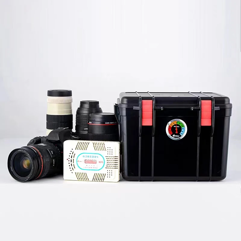 Waterproof Shockproof Hard Case Dry Moistureproof Storage Seal Box Hygroscopic Card For Camera and Lens Accessories