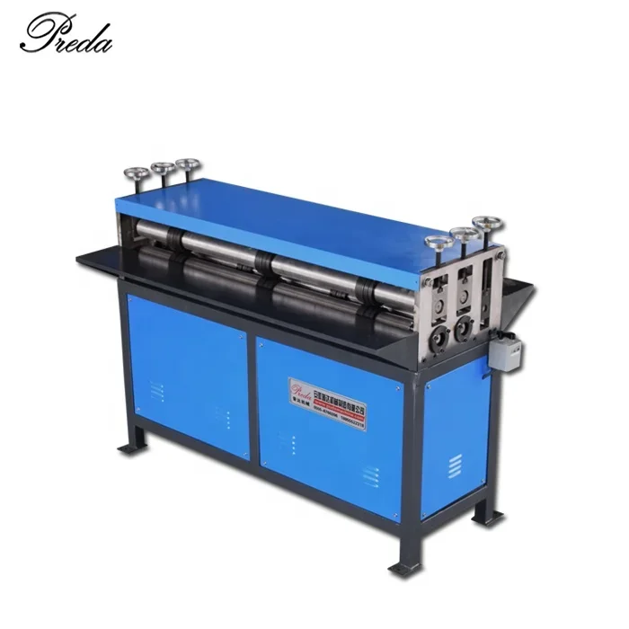 Anhui Preda air tube grooving machine with 5 grooves air duct beading machine for sale