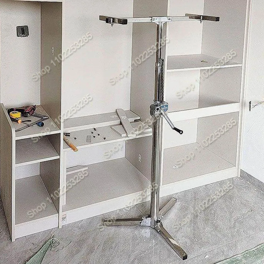 

Multifunctional Wall Cabinet Mounting Bracket Stainless Steel 100KG Load-bearing Portable Lifting Platform 1.2m/1.5m/1.8m/2.1m