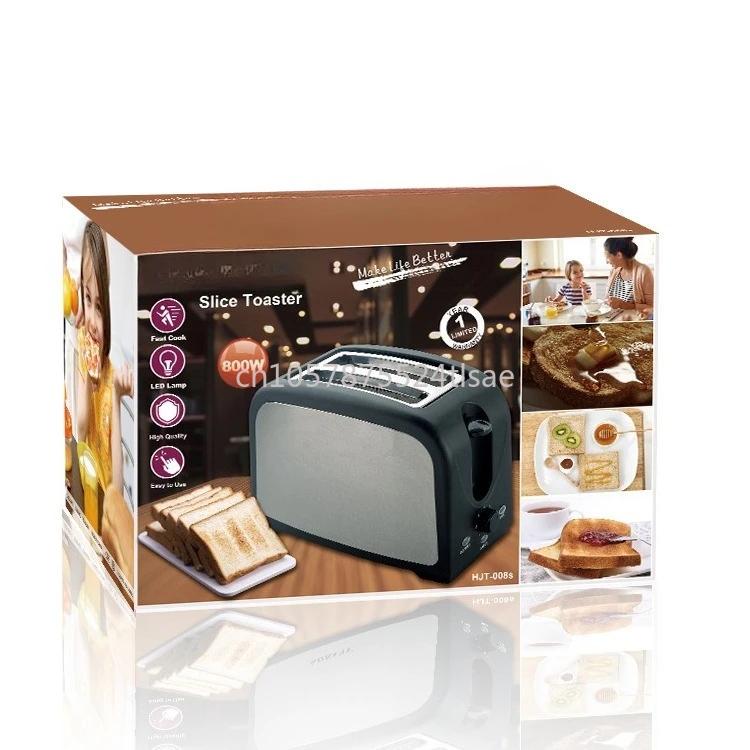 Automatic Stainless Steel Multi-function Small Portable Toaster Toaster Driver Breakfast Machine