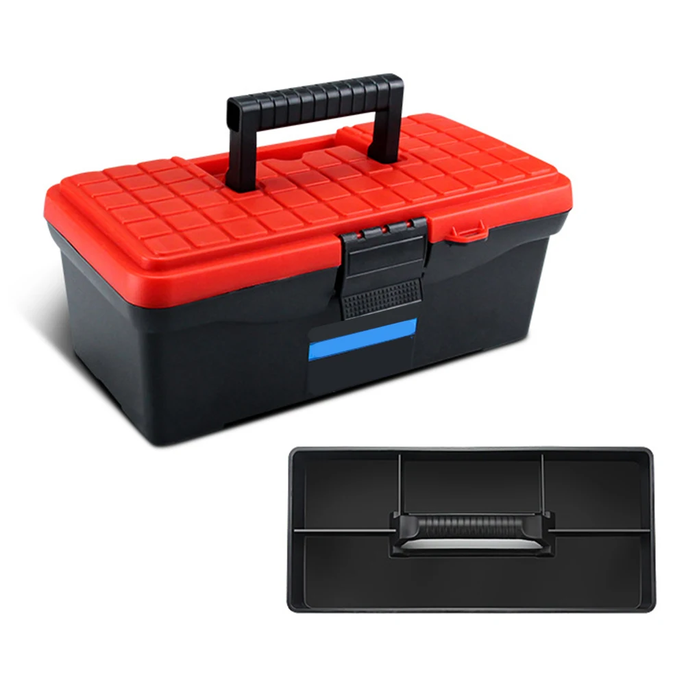For Electricians Multi-Functional Tool Box Hardware Storage Box Perfect For Job Sites Movable Tool Box Spacious Layer Storage