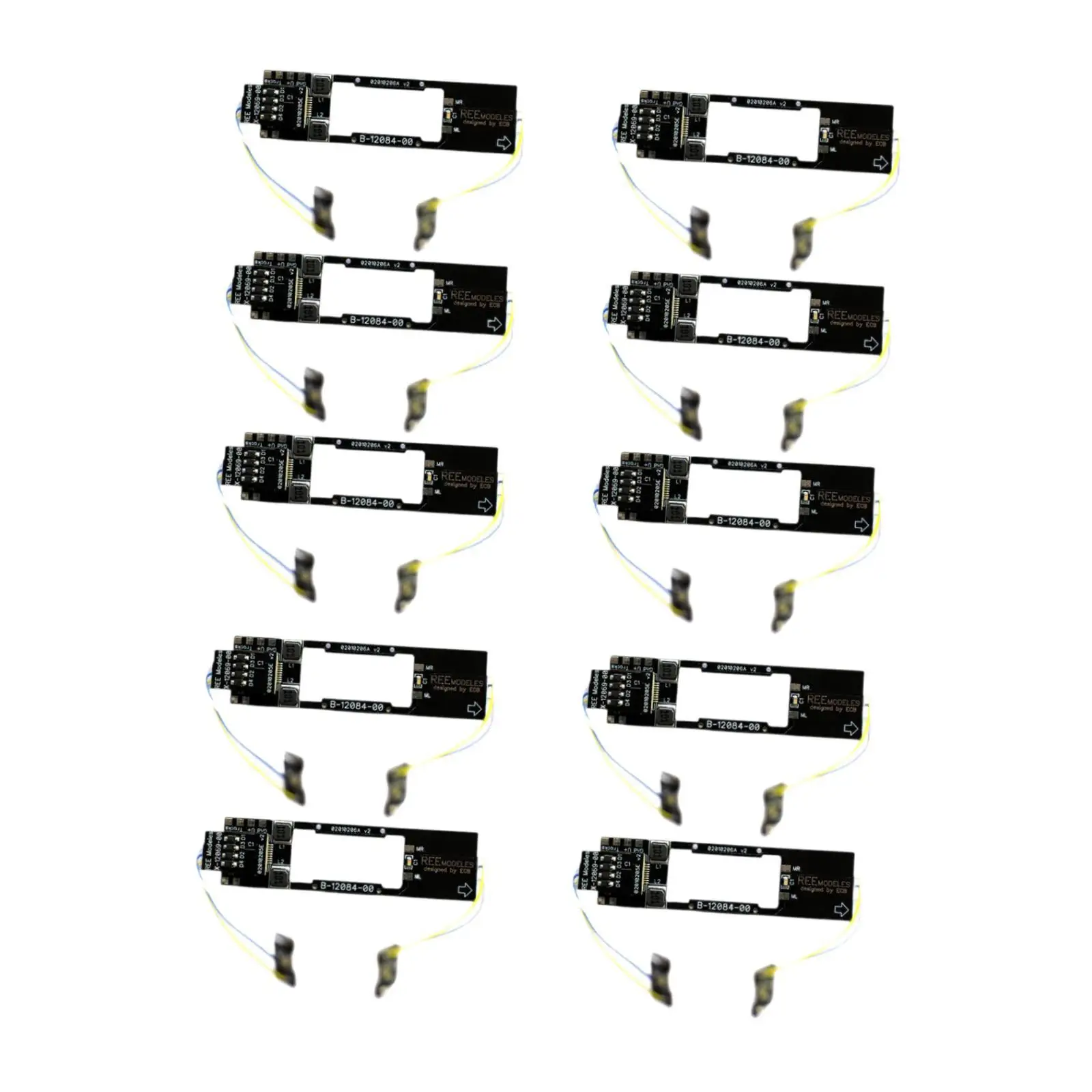 10Pcs N Gauge Model Train IC Board Electric Train Parts for 1:160 Railroad