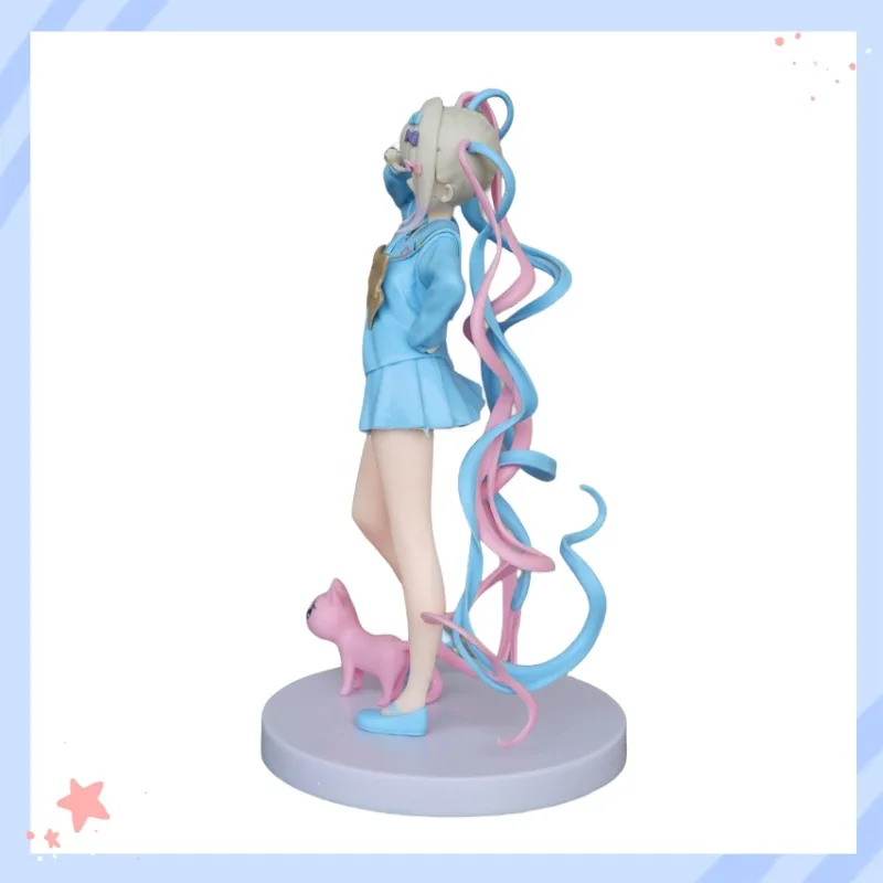 فتاة المحتاجة جرعة زائدة أنيمي الشكل المنبثقة موكب كانجيل PVC جمع نموذج kawaii الشكل عيد ميلاد اللعب