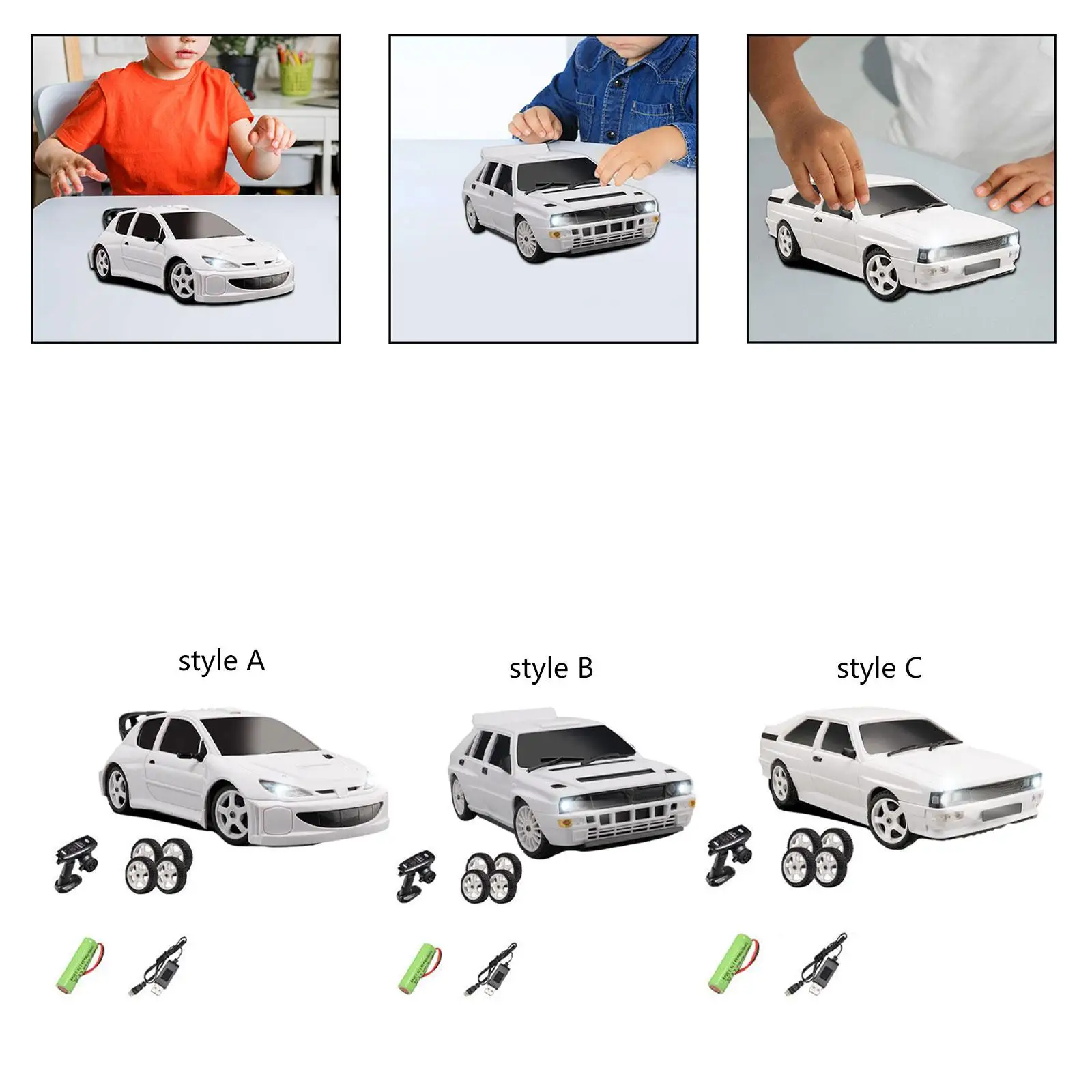 

RC Drifting Car 1/28 Scale Present Sport Race Car for Adults Kids Boys Girls
