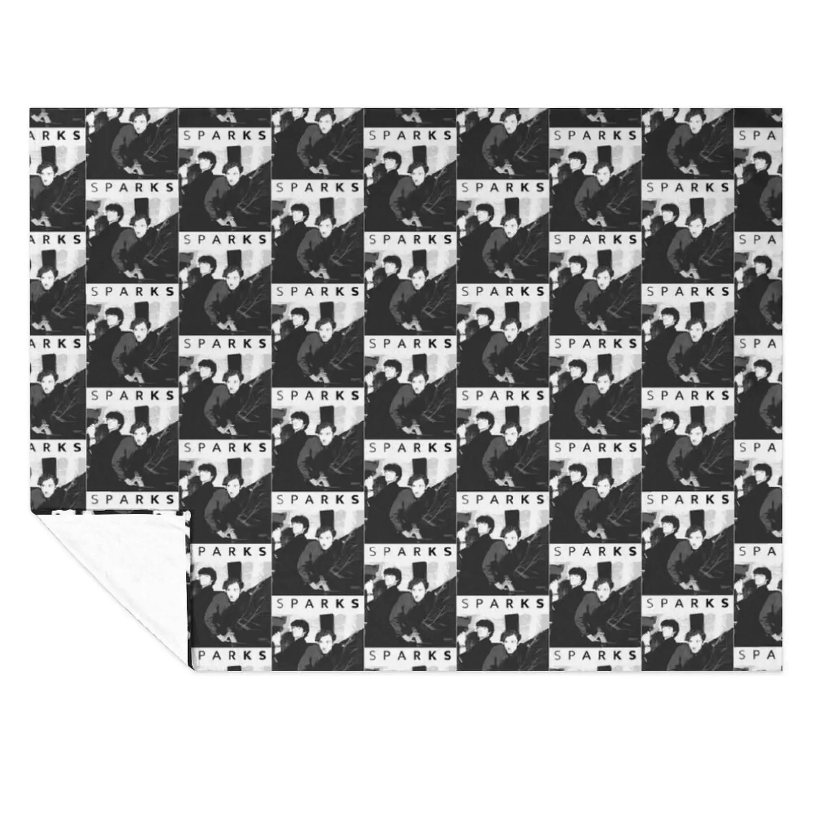 

Gifts For Women Sparks (Black Text) Halloween Throw Blanket wednesday Vintage Thin Beach Blankets