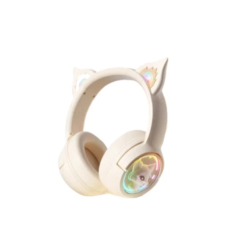 

*Head-mounted wireless bluetooth headset high value cute computer game e-sports noise reduction children's headset
