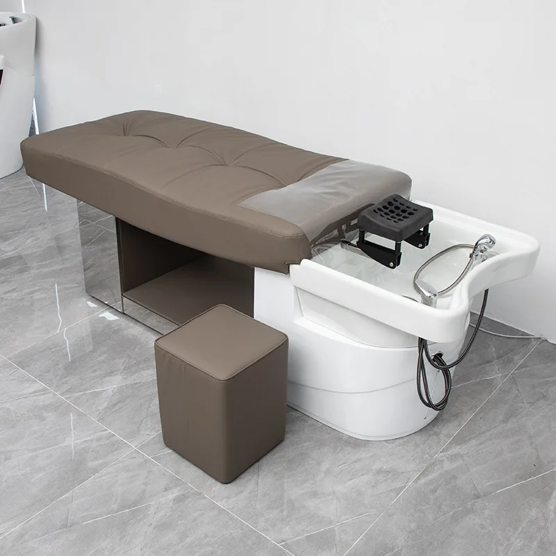 

Оборудование Стул для шампуня для волос Красота Артефакт Лаунж Массаж Стул для шампуня Сборка ушей Мебель из искусственной кожи Мойка Волос MHXFY