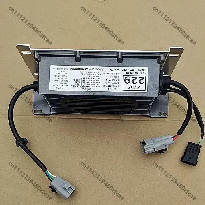Electric Scooter Lithium Battery Charging Accessories 72V Model 229 Replacement Power Plug Adapter Lithium Pack Charger Parts