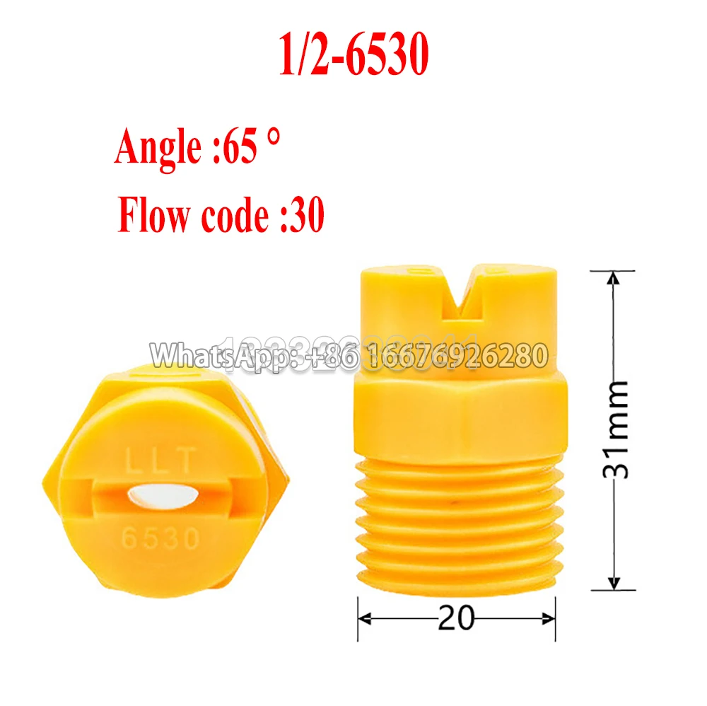 Industrial Cleaning Washing Nozzle Plastic  Flat Fan Spray Nozzle 1/8" 1/4" 1/2"  ,Industrial Cleaning Washing Dust Removal