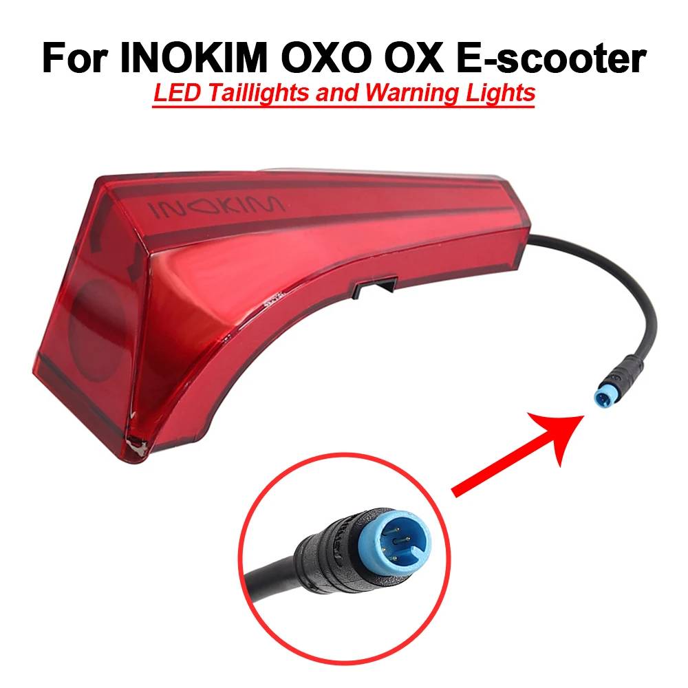 

Светодиодный задний фонарь для электросамоката INOKIM OXO OX - сигнальный и декоративный аксессуар