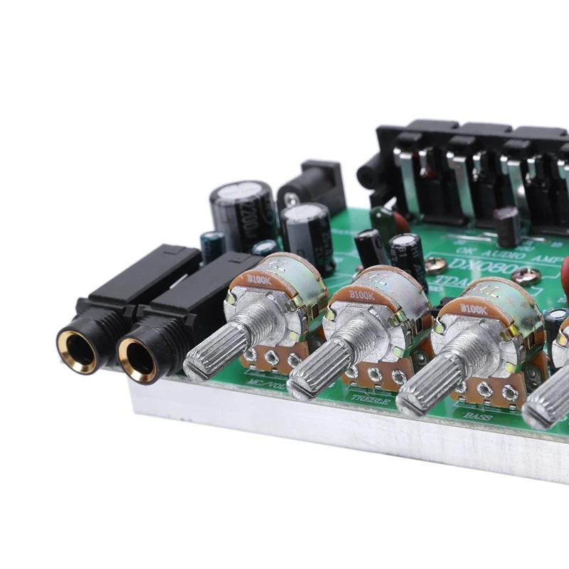 Tda8944 2.1 Amplifier Board Audio 30X2W Sound Amplifier Tone Board Dc12v With Microphone