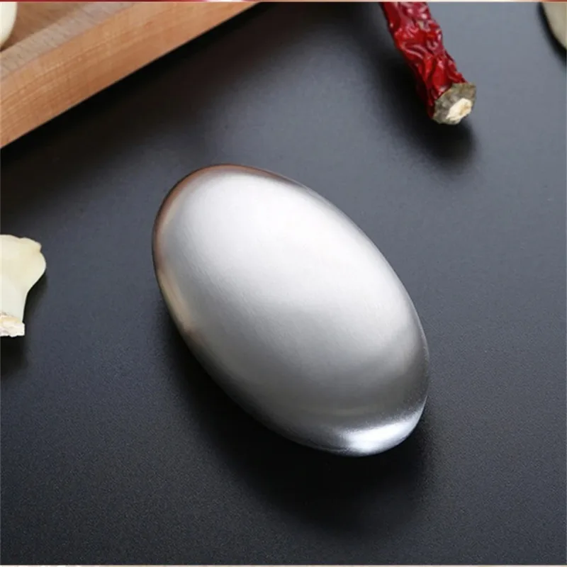 304 Deodorizing Soap Garlic Onion Smell Chef Soap Stainless Toilet Hand Odor Remover Protable Magic Soap Kitchen Tool