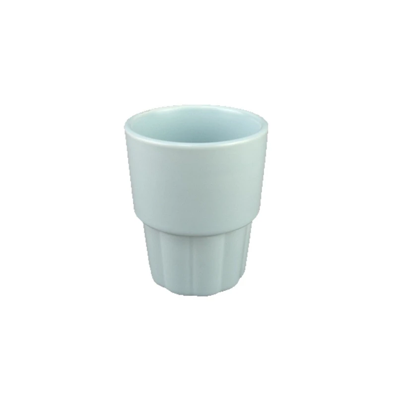 

Simple household medium temperature ceramic water cup , mouthwash cup