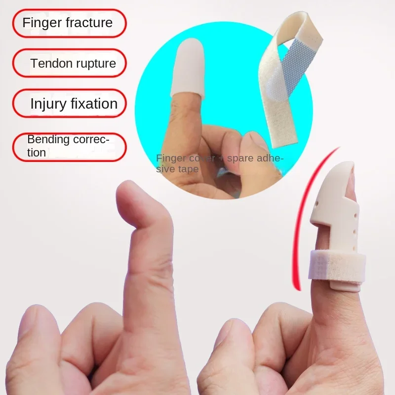 Finger Bending Brace Fixation Finger Stall Fracture Splint Joint Straightening Correction Hammer Finger Tendon Rupture