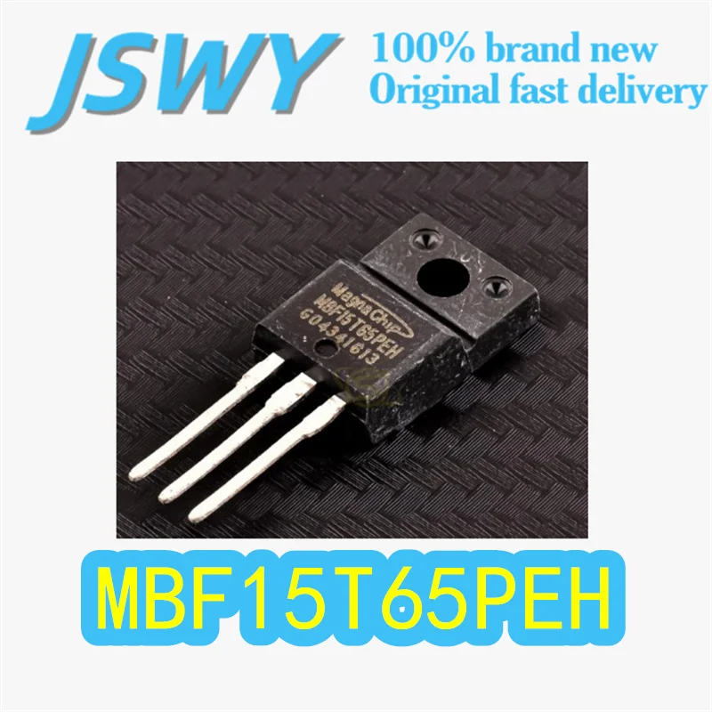

(10/50 pieces) MBF15T65PEH Original MBF15T65 Super Junction MOSFET 15A 650V High-Speed Switching Electronics In Stock