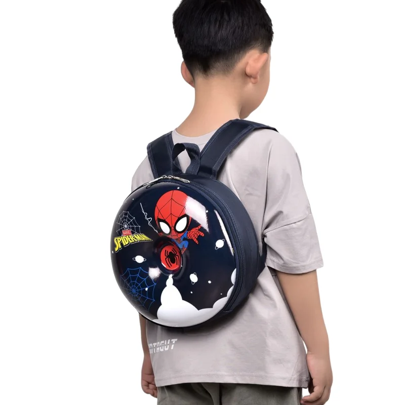 Marvel Spiderman Children\'s Cartoon Anime Eggshell School Bag Kindergarten Boys Baby Fashion Backpack Girls Travel Backpack Gift