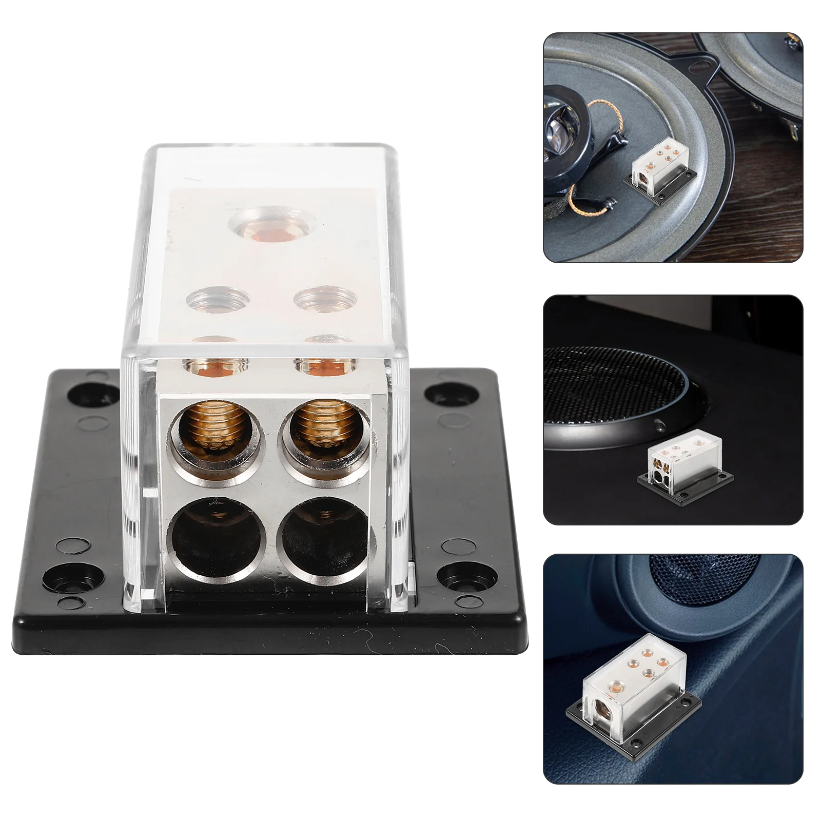 

Car Audio Modification Automotive Power Distribution Block Ground Distributor Splitter for Blocks Cars