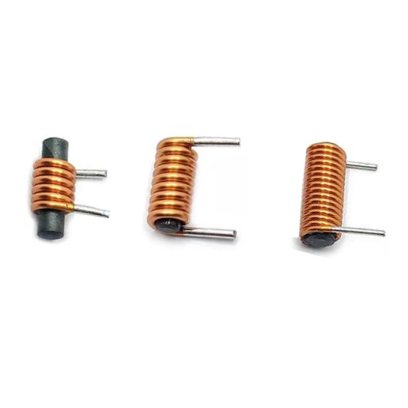 

4*15mm 4x15mm 1.5UH 3.6UH 1.5mm 0.8mm Copper Wire Diameter 8.5T 15.5T Magnetic Coil Right Angle Horizontal R Rod Core Inductor