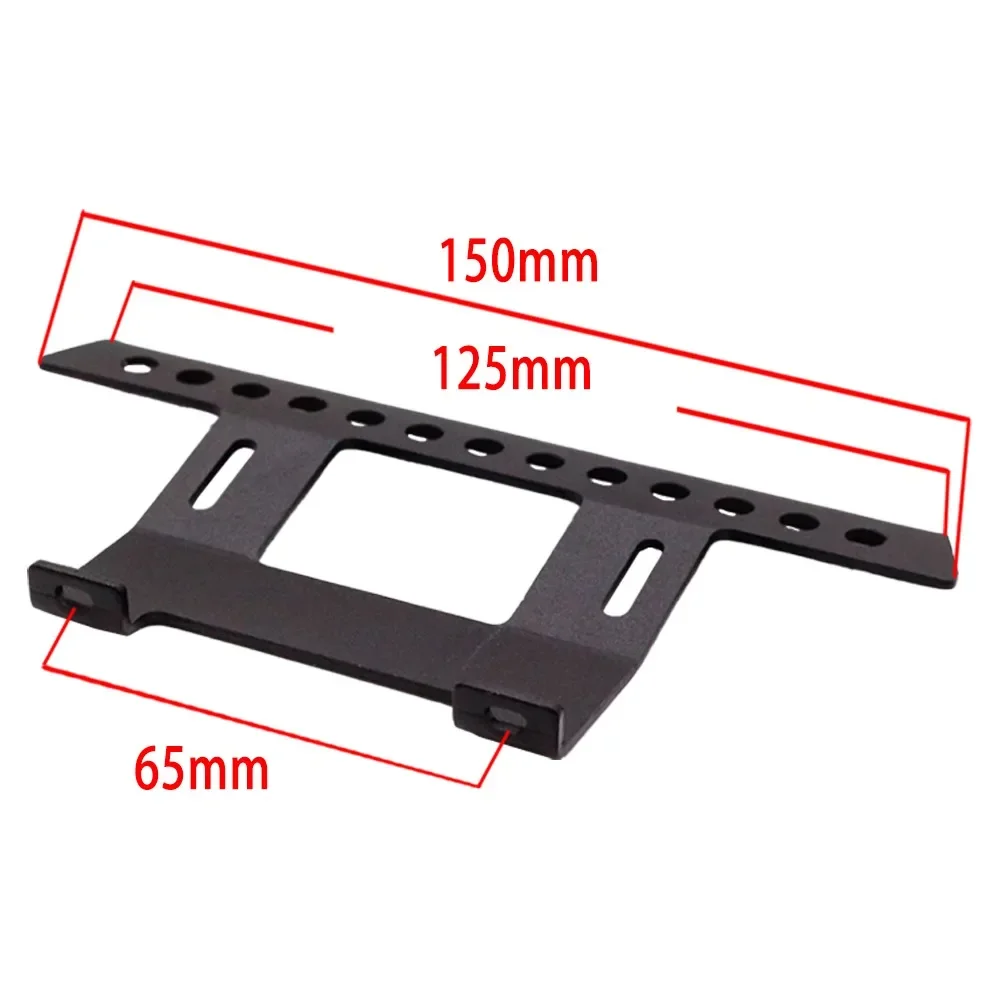 Tough Armor Piastre Laterali Pedali In Metallo Cursore per 1/10 RC Crawler Axial SCX10 RC4WD TF2 RGT Parti di Aggiornamento