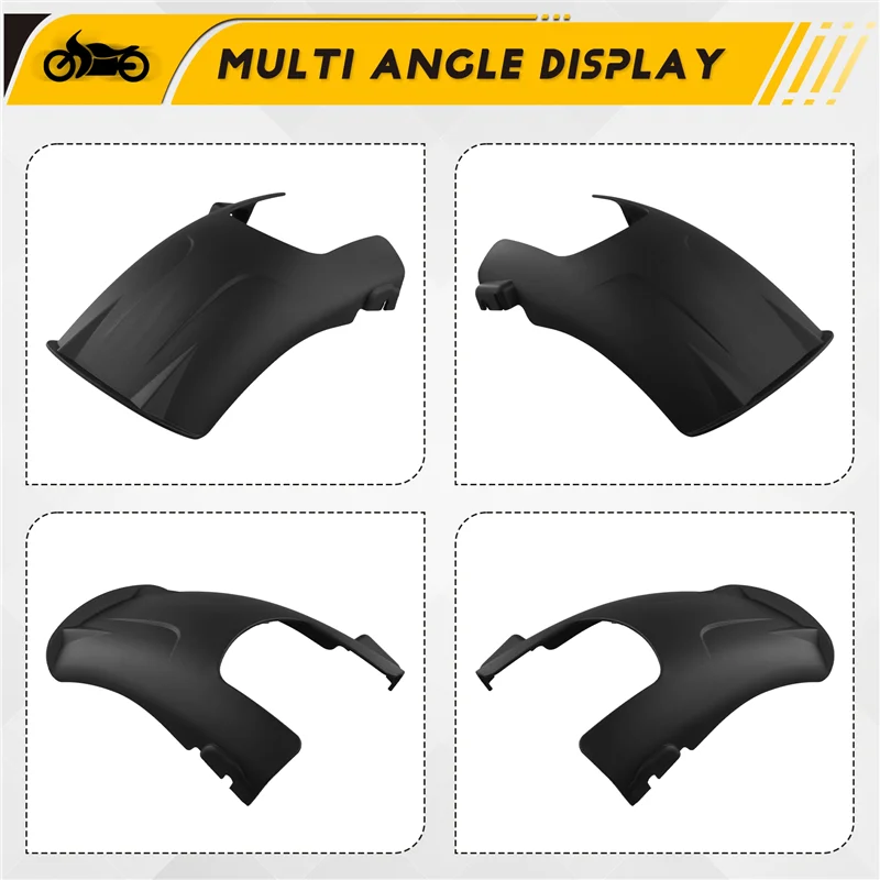 

Efficient Motorcycle Accessories Front Mudguard Fender Rear Extension Extender For Honda CB400 F CBR400R 2024-2025