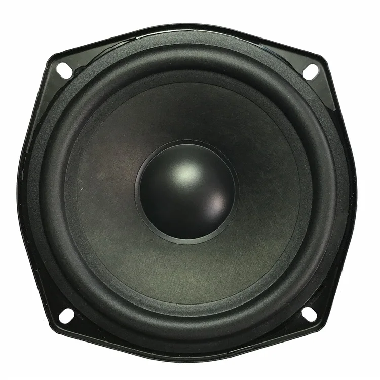 Paper cone+Rubber edge 133mm 4Ω/8Ω 88DB Paper Cone Fullrange Speaker 5.25 Inch RMS 30W 80mm-Ferrite magnet Mid Range Speakers