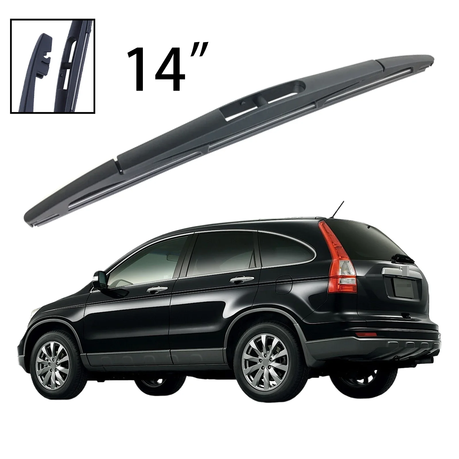 

For Honda CR-V CRV MK3 2007-2011 Car Accessories 14" Rear Windshield Windscreen Washer Wiper Blade