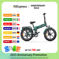 ENGWE Engine Pro_2.0 E Bike 750W Powerful Motor 52V 16AH Battery Electric Bike 20*4.0-inch Fat Tire All Terrain E-Bike